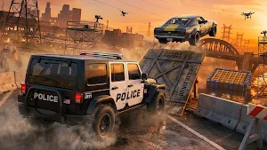 US police car chase simulator Screenshot 3