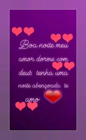 Boa noite amor Screenshot 1