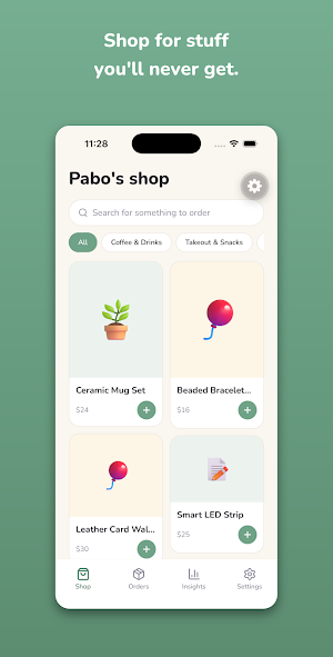 Pabo: the fake shopping app Screenshot 1