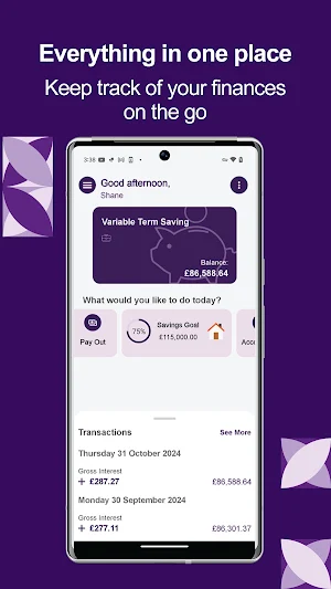 Saffron Building Society Screenshot 1