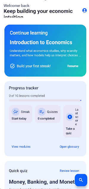 Basic Economics for Students Screenshot 1
