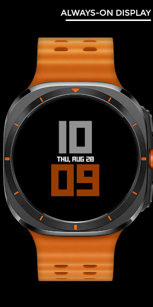 Night 04D - watch face Screenshot 2