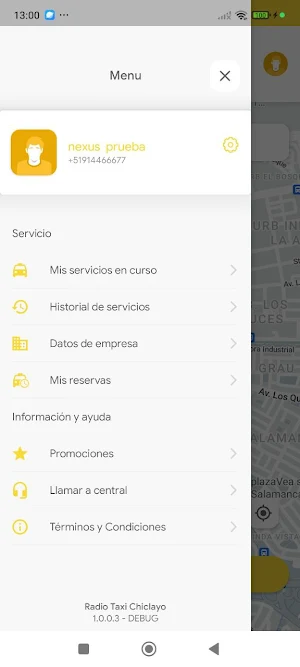 Radio Taxi Chiclayo Screenshot 3
