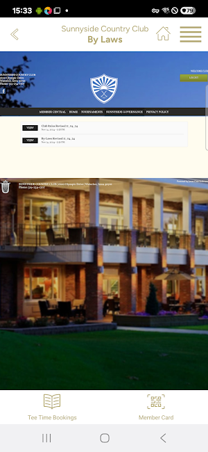 Sunnyside Golf & Country Club Screenshot 1