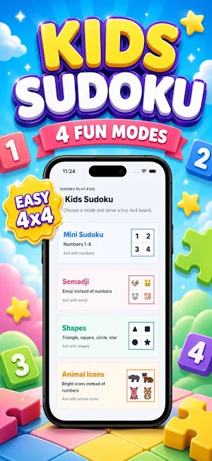 Kids Sudoku: Just Play Screenshot 0