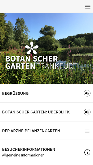 Botanischer Garten Frankfurt Screenshot 0
