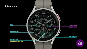 JW109 jwstudio watchface Screenshot 1