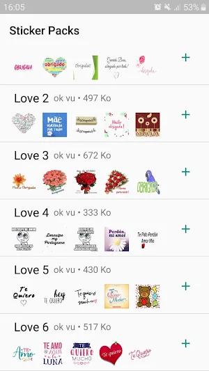 figurinhas de Obrigado WAstickerApp Screenshot 1