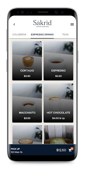Sakrid Coffee Roasters Screenshot 2