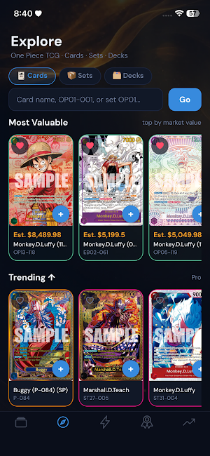 CardOS TCG: Portfolio Tracker screenshot 7