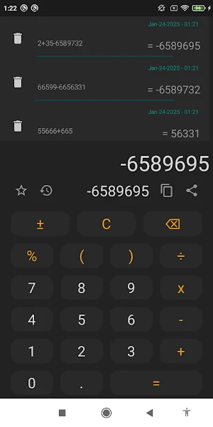 Stylish Smart Calculator Screenshot 0