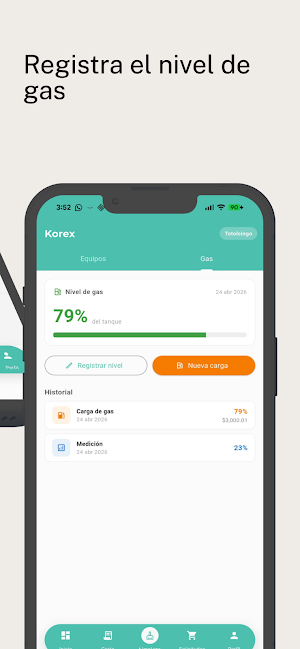 Korex — Control de Sucursales Screenshot 2