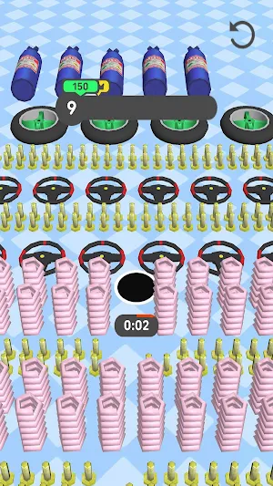 Collect & Fill- Car Hole Games Screenshot 0