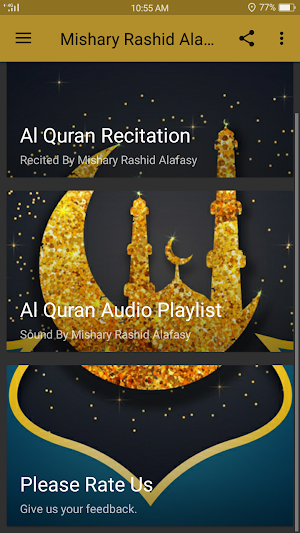 Audio Quran by Mishary Alafasy Screenshot 1