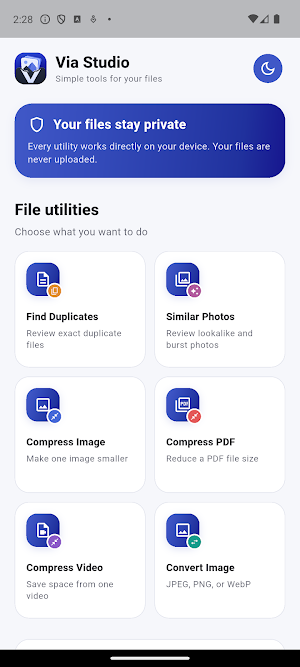 Via Studio: Storage Cleaner Screenshot 0