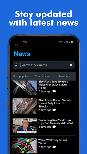 US Stocks : Stock Manger app USA Screenshot 2