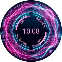 Neon Pulse Chrono