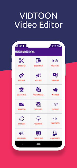 Vidtoon Video Editor Screenshot 0