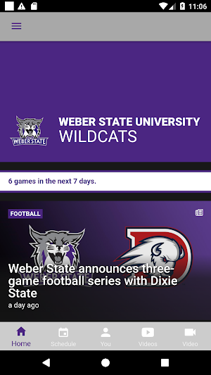 Weber State Wildcats Screenshot 0