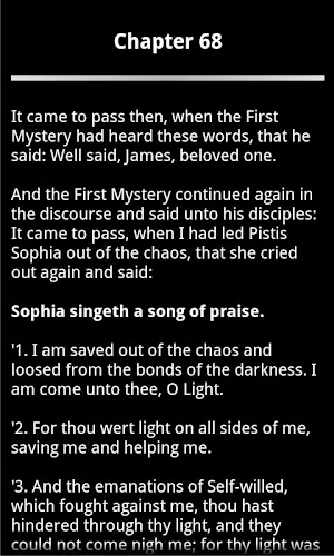 Pistis Sophia Book 2 Screenshot 3
