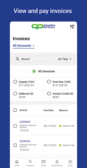 Country Partners Connect Screenshot 1