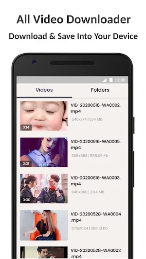 GO Video Downloader & Player Screenshot 2