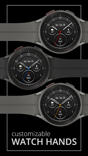 DADAM71 Analog Watch Face Screenshot 2