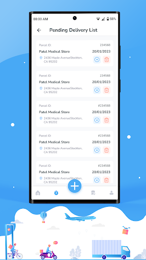 Patel Courier Service Screenshot 1