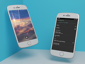 Anime Asteroid Clouds Animated Wallpapers Screenshot 3