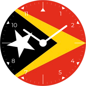 East Timor Analog Watch Face Screenshot 0