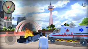 City Ambulance Drift 2024 Screenshot 2