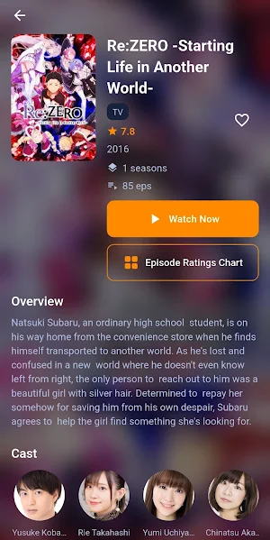 4Anime: Explore Anime Screenshot 1