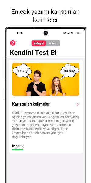 Yazım Kuralları ve Soruları Screenshot 0