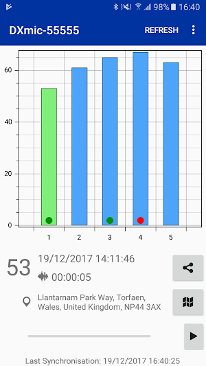 HWM DXmic Pro App Screenshot 0