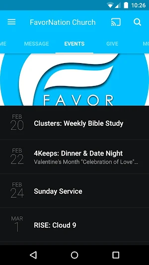 FavorNation Screenshot 2