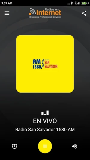 Radio San Salvador 1580 AM Screenshot 1