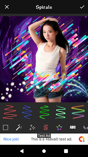 Focus me photo editor Screenshot 0