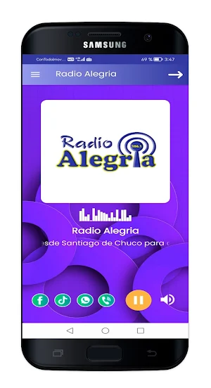 Radio Alegria Screenshot 1