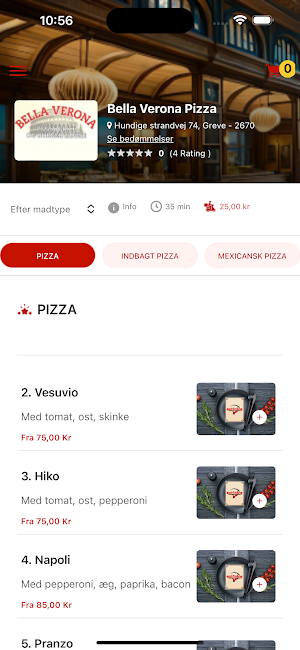 Bella Verona Pizza Screenshot 3