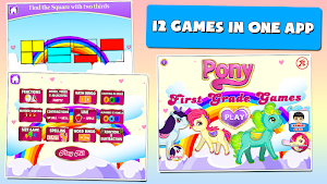 Pony Games for First Graders Screenshot 0