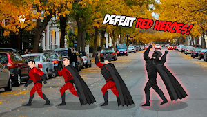 Flying Superhero vs Incredible Hero Street Fight Screenshot 2