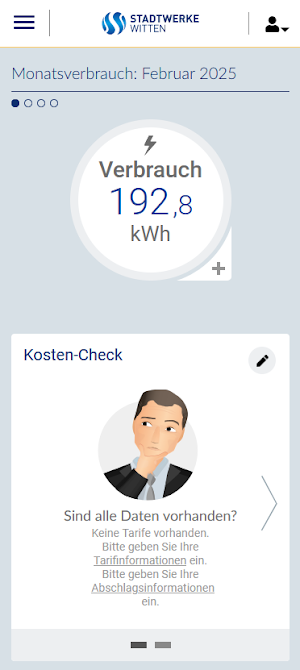 Energieportal SW Witten Screenshot 1
