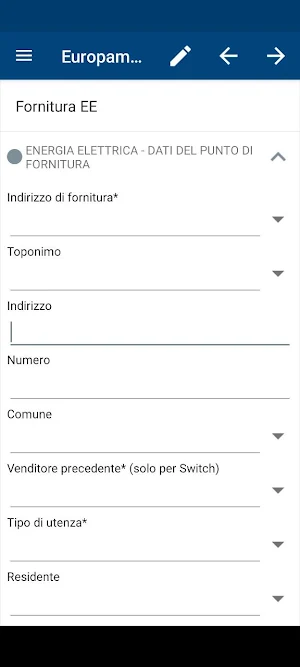 Europam Rete Vendita Screenshot 1