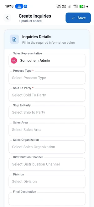 SOMOCHEM Screenshot 0