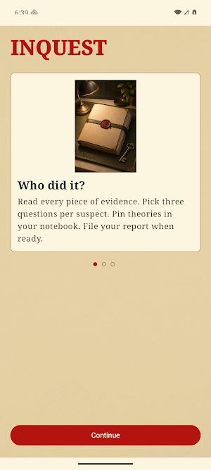 Inquest Daily Detective Game Screenshot 0