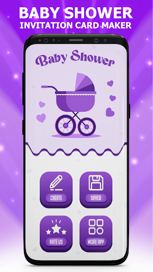 Baby Shower Invitation Maker Screenshot 1