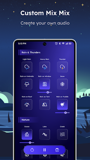 Sleep Sounds - relaxing music Screenshot 3