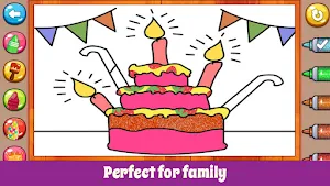 Coloring Games: Color Kids Screenshot 1
