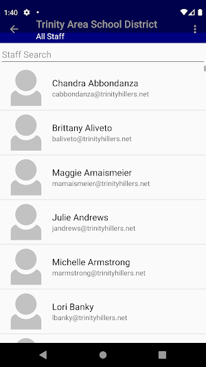 Trinity Area School District Screenshot 2