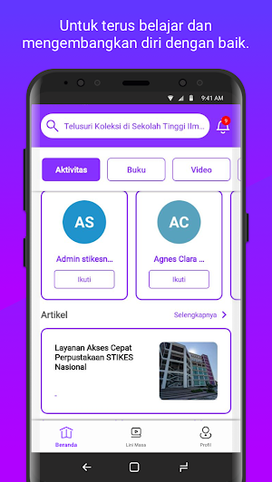 Stikesnas Digital Library Screenshot 3